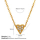 XL215 white diamond gold necklace Picture7